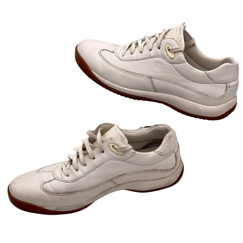 Rockport Kinetic Air Circulator Beech Tree White Leather Shoes APW23127 Sz 7.5 M